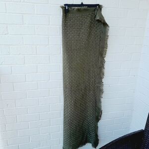 Wrap Throw Blanket Waffle Tassels Coastal Resort Throw (54" X 64")